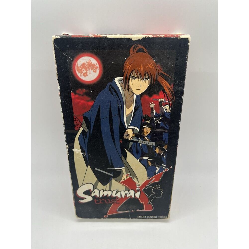 Anime VHS Samurai X - Trust - English Dubbed